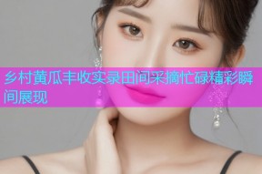 乡村黄瓜丰收实录田间采摘忙碌精彩瞬间展现
