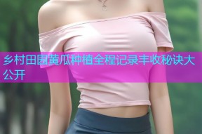 乡村田园黄瓜种植全程记录丰收秘诀大公开