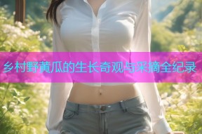 乡村野黄瓜的生长奇观与采摘全纪录