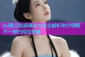bd黄瓜视频精彩内容全解析带你领略不一样的视觉盛宴