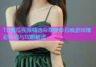 TD黄瓜视频精选分享使命召唤游戏精彩内容与攻略解读