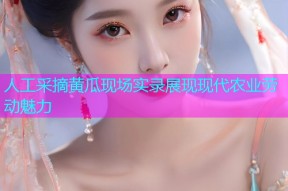 人工采摘黄瓜现场实录展现现代农业劳动魅力
