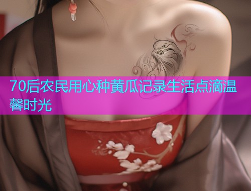 70后农民用心种黄瓜记录生活点滴温馨时光  第1张