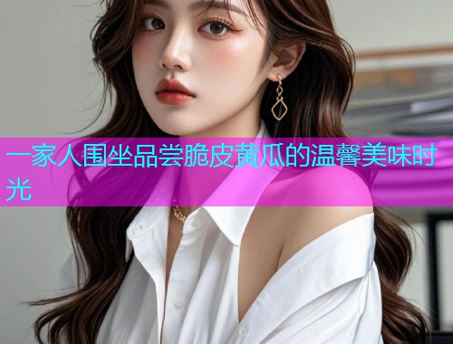 一家人围坐品尝脆皮黄瓜的温馨美味时光  第1张