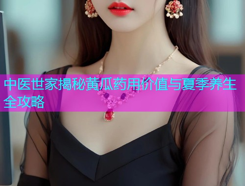 中医世家揭秘黄瓜药用价值与夏季养生全攻略  第1张