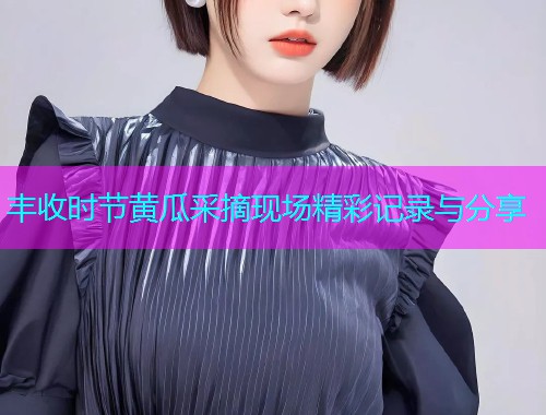 丰收时节黄瓜采摘现场精彩记录与分享  第1张