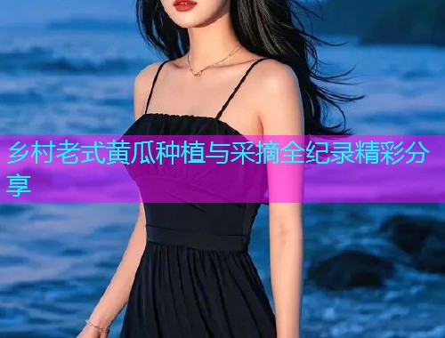 乡村老式黄瓜种植与采摘全纪录精彩分享  第1张