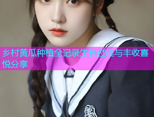 乡村黄瓜种植全记录生长过程与丰收喜悦分享  第1张