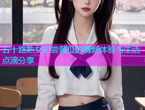 五十路熟女初尝黄瓜的清新体验与生活点滴分享  第1张