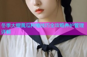 冬季大棚黄瓜种植技巧全攻略养护管理详解