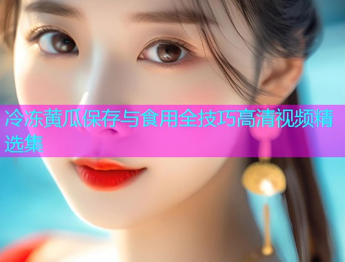 冷冻黄瓜保存与食用全技巧高清视频精选集  第1张